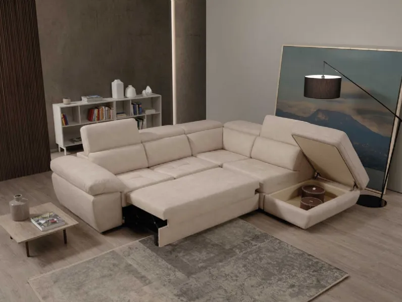 Divano Letto Fuller con contenitore di Tancredi salotti