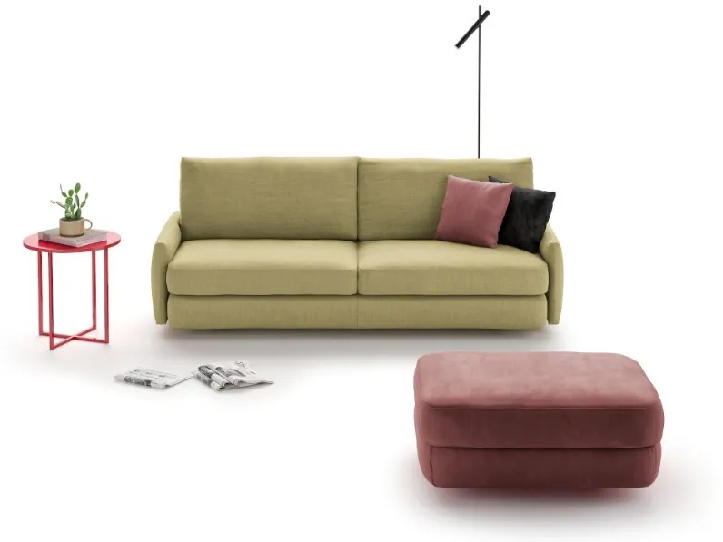 Divano lineare Tate Two di Spagnol Salotti