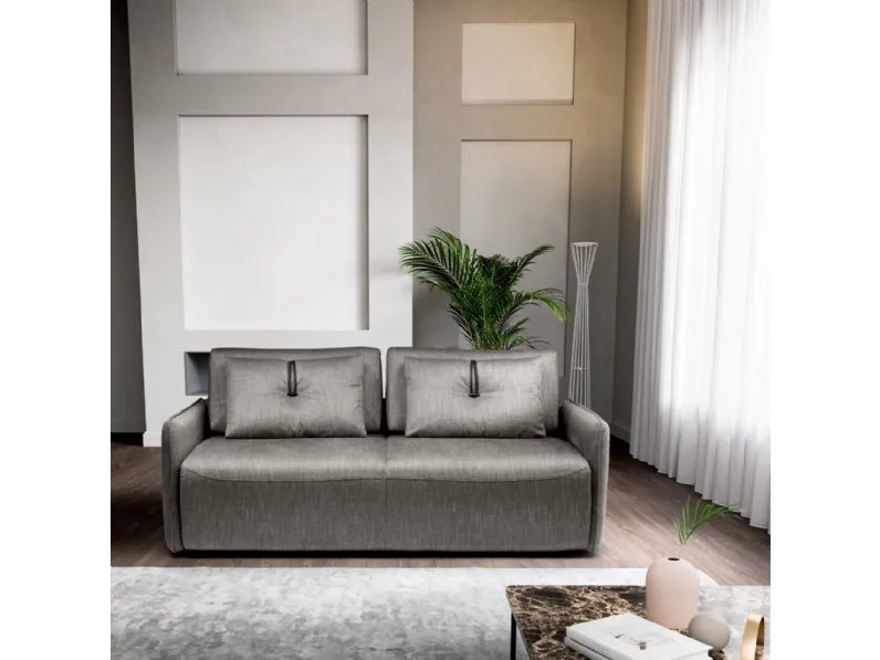Divano letto dalla linea elegante con cuscinetti lombari Taylor di Nicoline