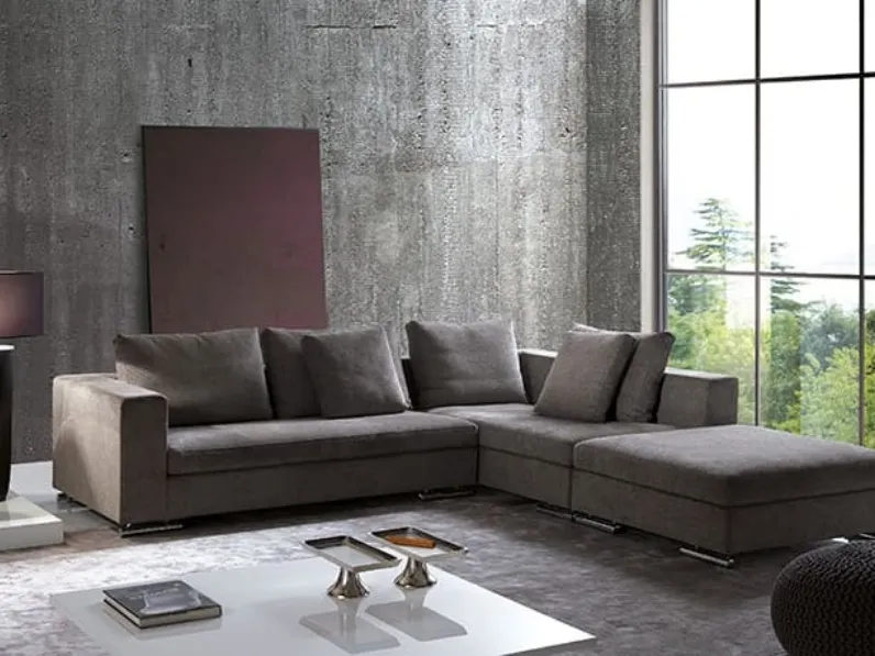 Divano angolare Time di Barzaghi Salotti