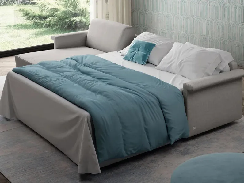 Divano Letto con penisola Titus di Doimo Salotti