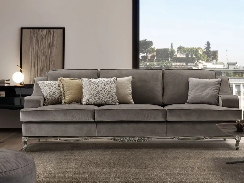 Divano in tessuto Tornabuoni 767D di Andrea Fanfani