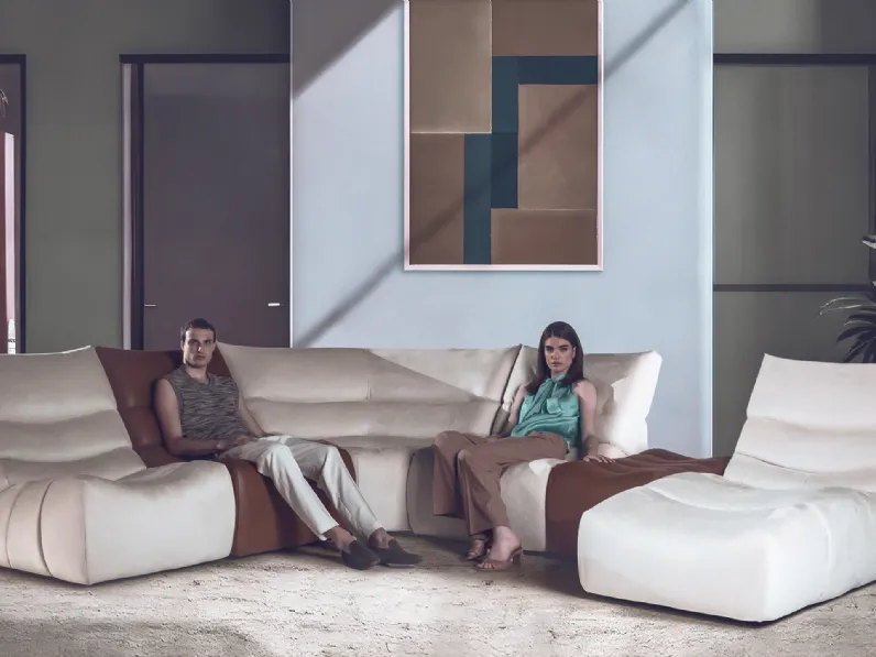 Divano angolare Trap di Calia