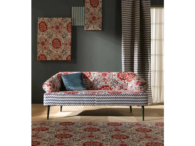 Divano lineare Edera di TreCi Salotti