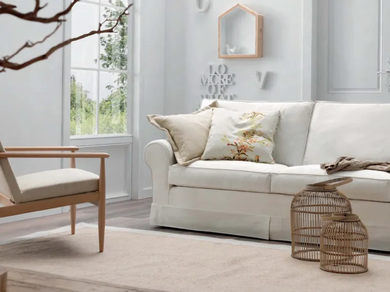 Divano lineare Lana di TreCi Salotti