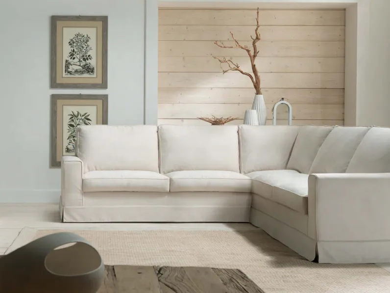 Divano angolare Pellicano di TreCi Salotti