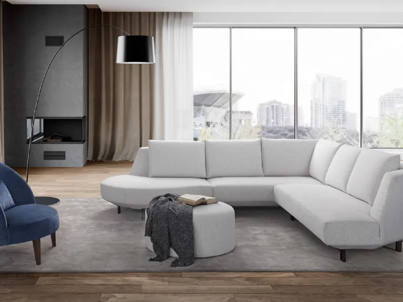 Divano ad angolo Vision di Musa Italia