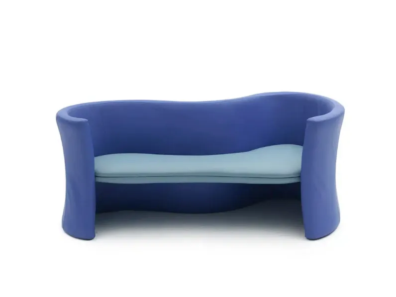 Divano a due posti in tessuto Voleo di Campeggi