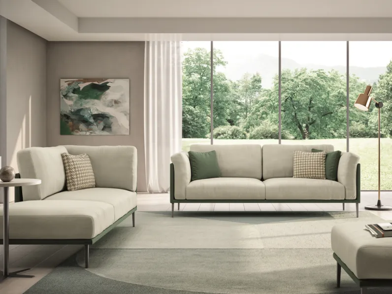 Salotto in tessuto Wild di Spagnol Salotti