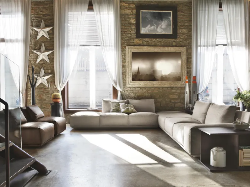 Divano ad angolo Wing di Musa Italia