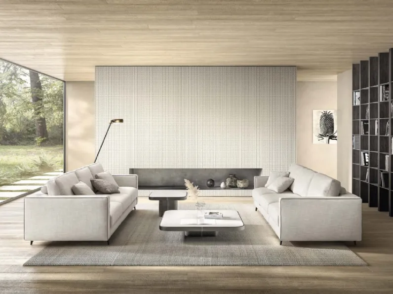 Salotto in tessuto Zara di Rizzetto