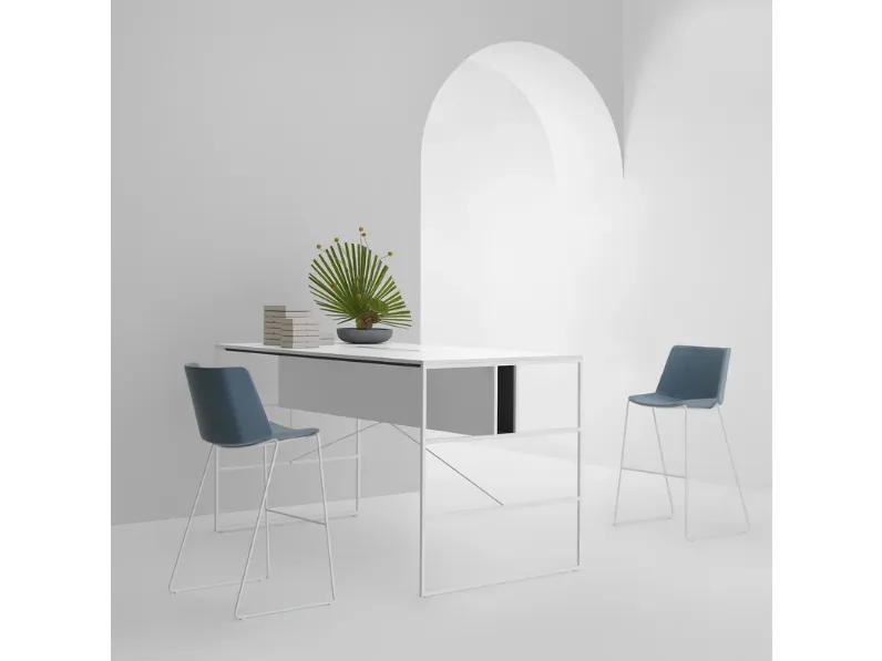 Sgabello Aïku Soft Stool di MDF Italia