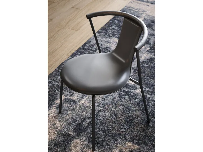 Sedia Agel Cuoio di Novamobili