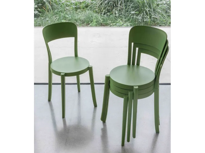 Sedia impilabile Lilly di Altacom