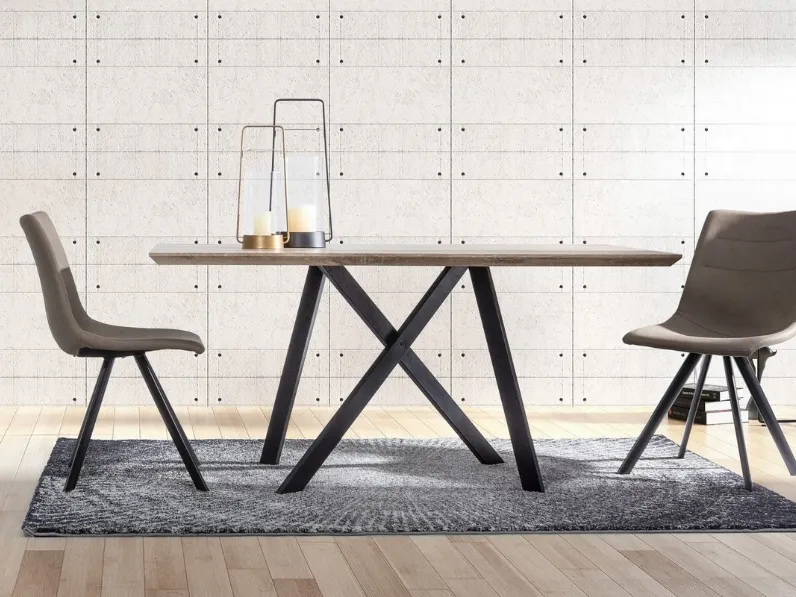 Sedia Alva in ecopelle di Bizzotto