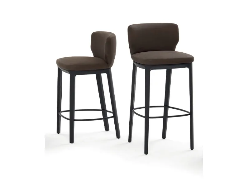 Sgabello in tessuto imbottito Ami di De Padova