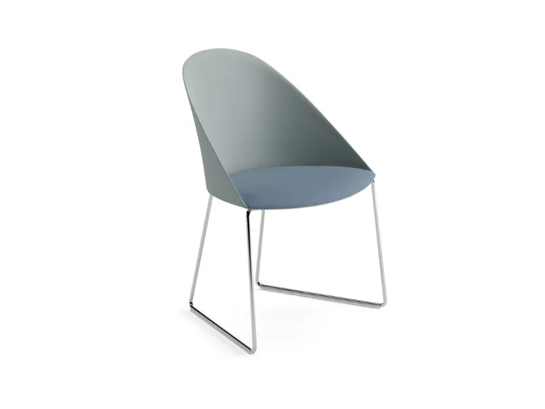 Sedia in polipropilene Cila di Arper