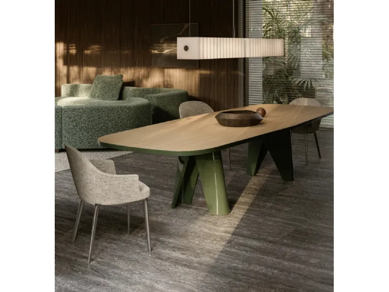 Sedia imbottita Atelia di Molteni & C