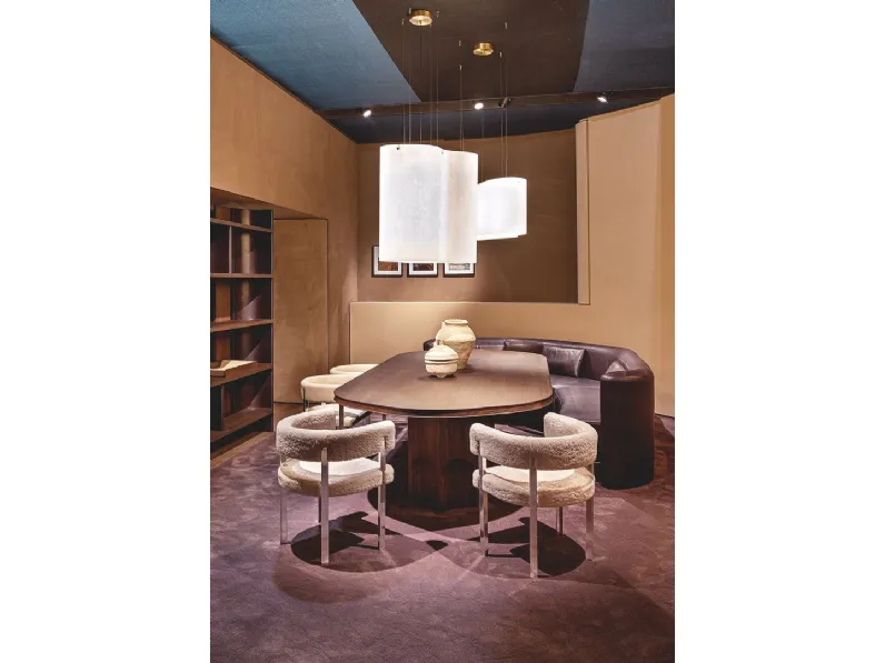 Sedia T Chair in montone di Baxter