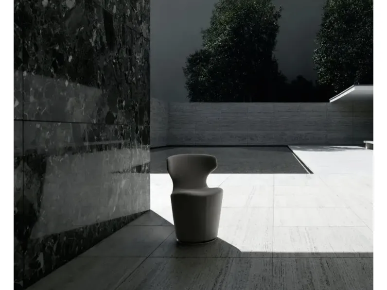 Sedia di design Mini Papilio in tessuto di B&B Italia