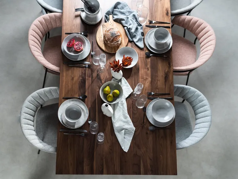 Sedia Belle in tessuto di Kare Design