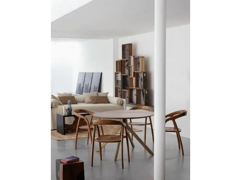 Sedia Dotty in legno di teak di Bizzotto