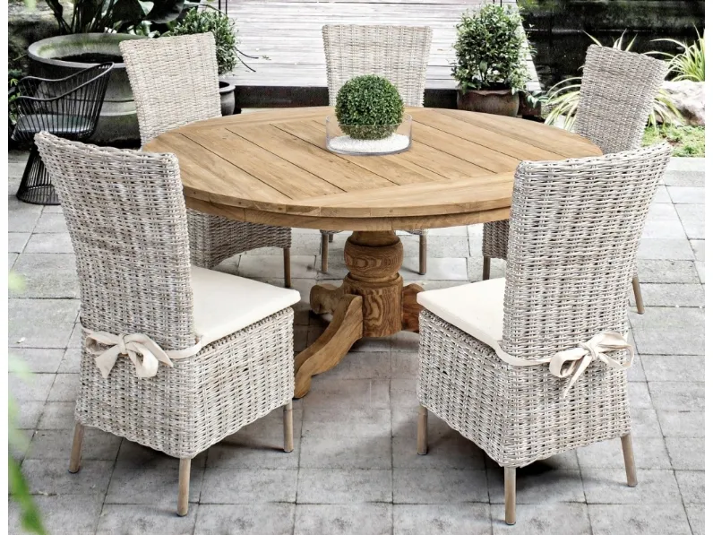 Sedia Isla in rattan di Bizzotto