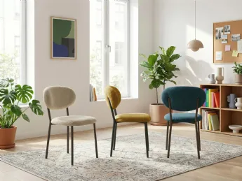 La Sedia Bonne di Easyline è un esempio di design contemporaneo che unisce stile e comfort.