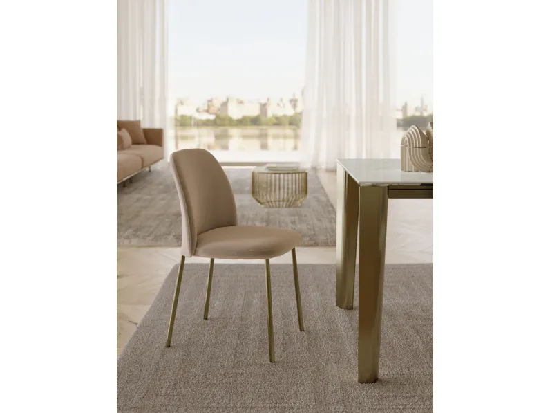 Sedia Vivian di Bontempi