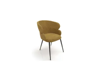 La Sedia Bubble/B di Zamagna unisce design moderno e comfort per completare ogni ambiente.