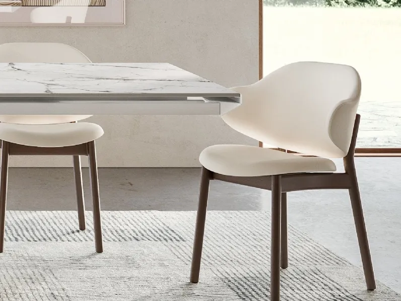Sedia in tessuto Holly di Calligaris