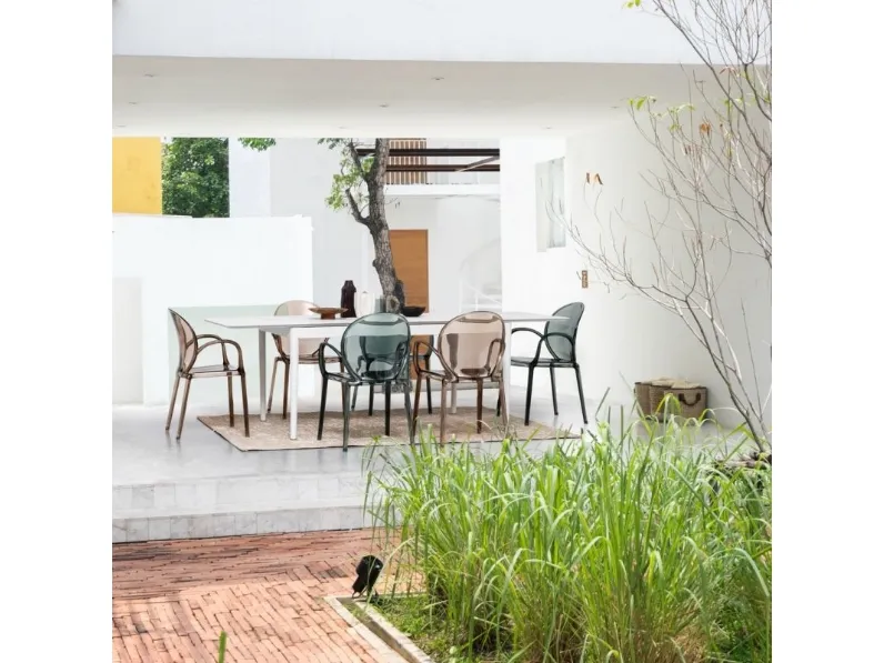 Sedia Camilla in policarbonato di Bizzotto