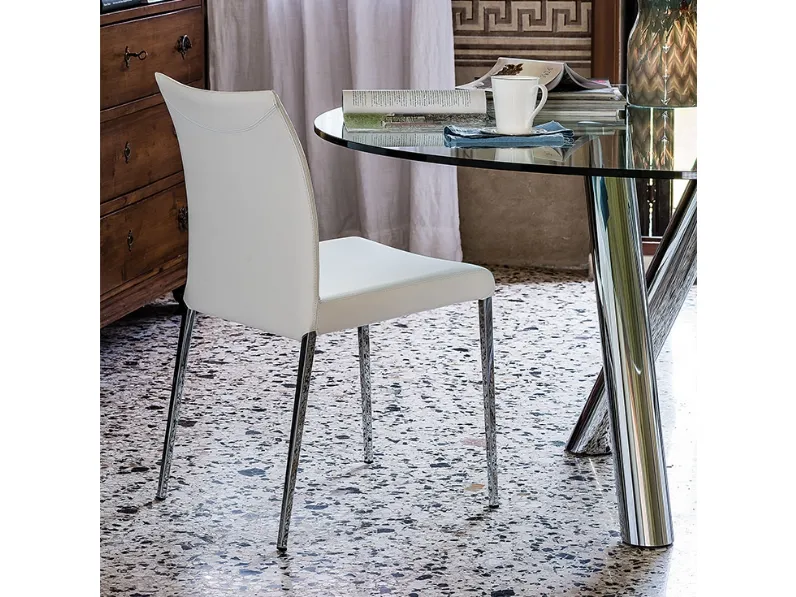 Sedia Anna in ecopelle di Cattelan Italia