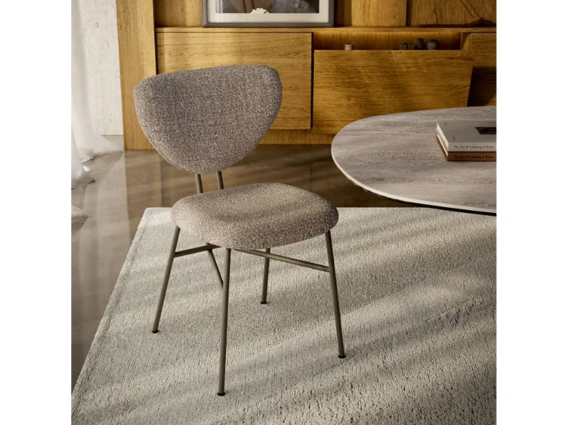 Sedia Chloe in tessuto di Cattelan Italia