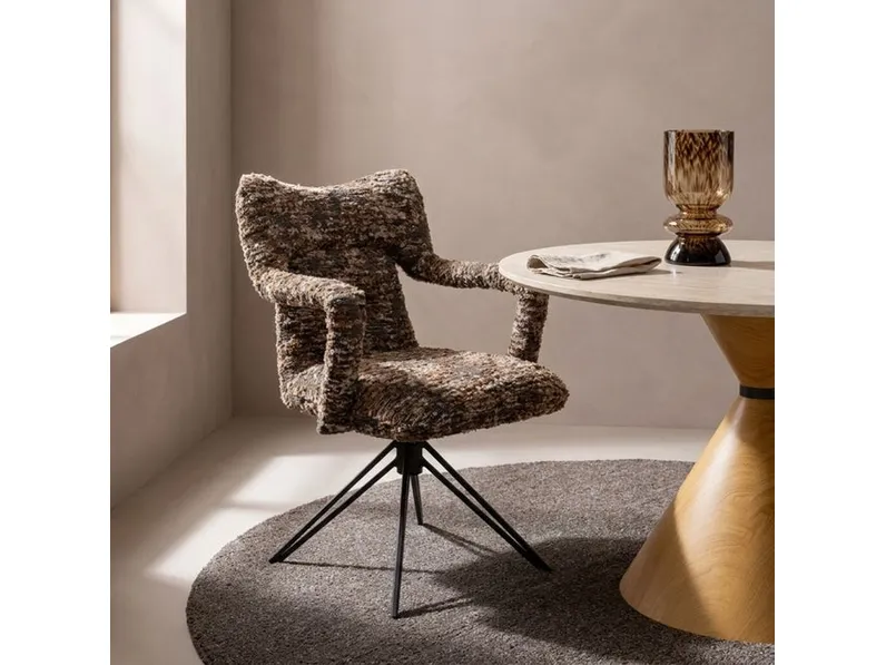 Sedia in tessuto Chrissy di Kare Design