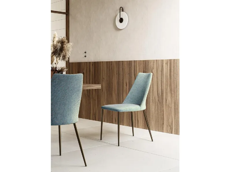 Sedia Circe in tessuto di Pezzani