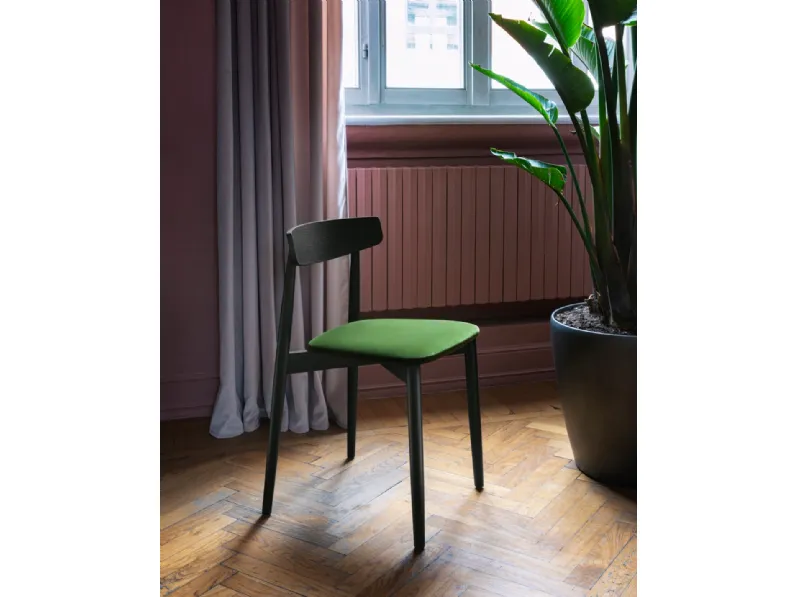 Sedia impilabile Claretta di Miniforms