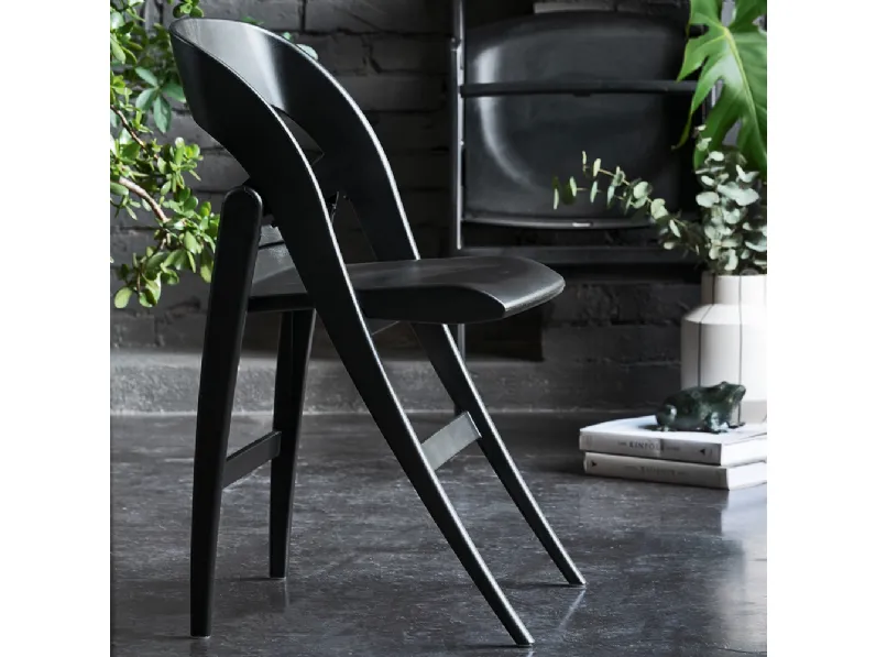 Sedia pieghevole ClikClak di Connubia