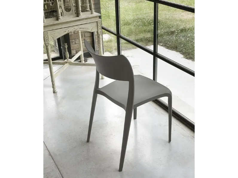 Sedia impilabile Cordoba di Target Point