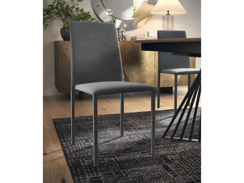 Sedia in tessuto Dama di Scavolini