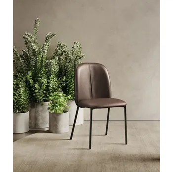 Sedia in pelle Dea di Tafaruci