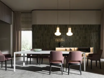 Sedia Devon Poltroncina di Molteni & C: design essenziale, comfort senza tempo.