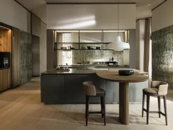 Sgabello Devon di Molteni & C: eleganza senza tempo per ogni ambiente.
