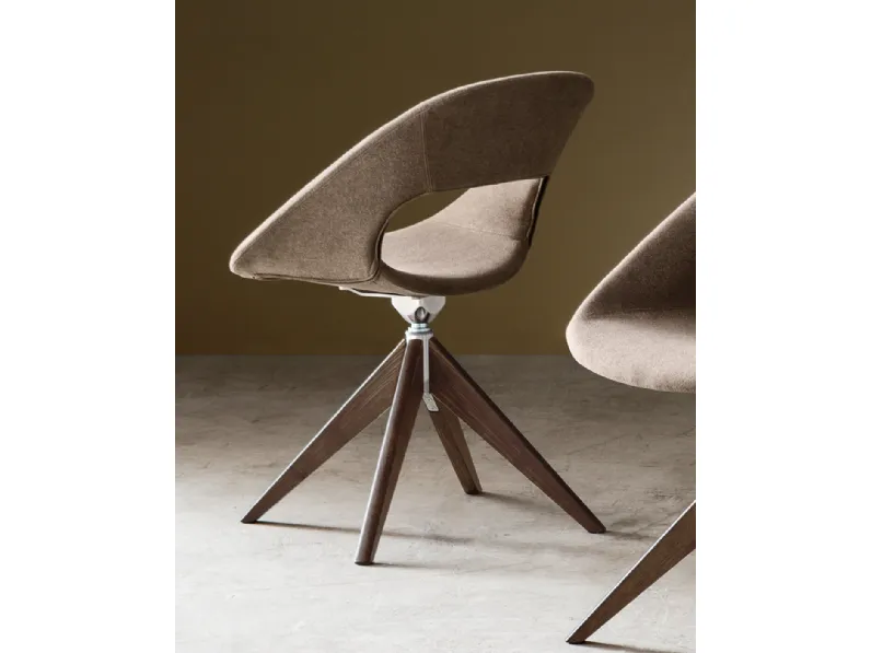 Sedia imbottita Diva di Maronese