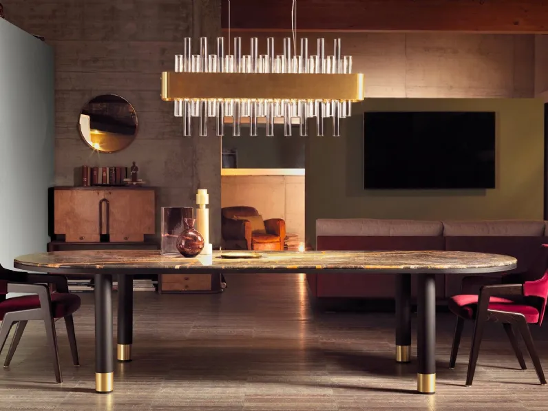 Sedia DL02 in tessuto imbottito di Daytona Home