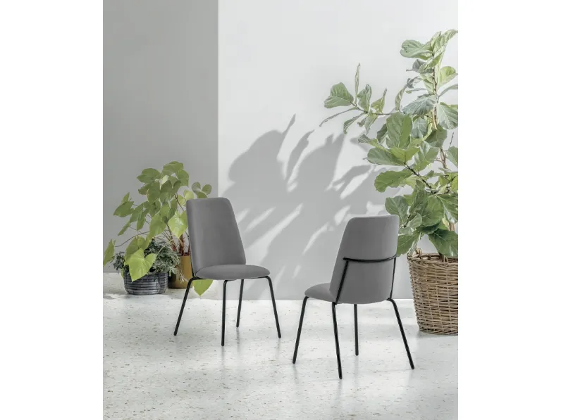 Sedia Easy in microfibra di Target Point