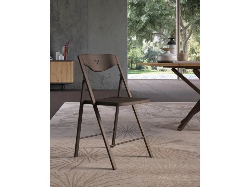 Sedia pieghevole in polipropilene Plio di Easyline