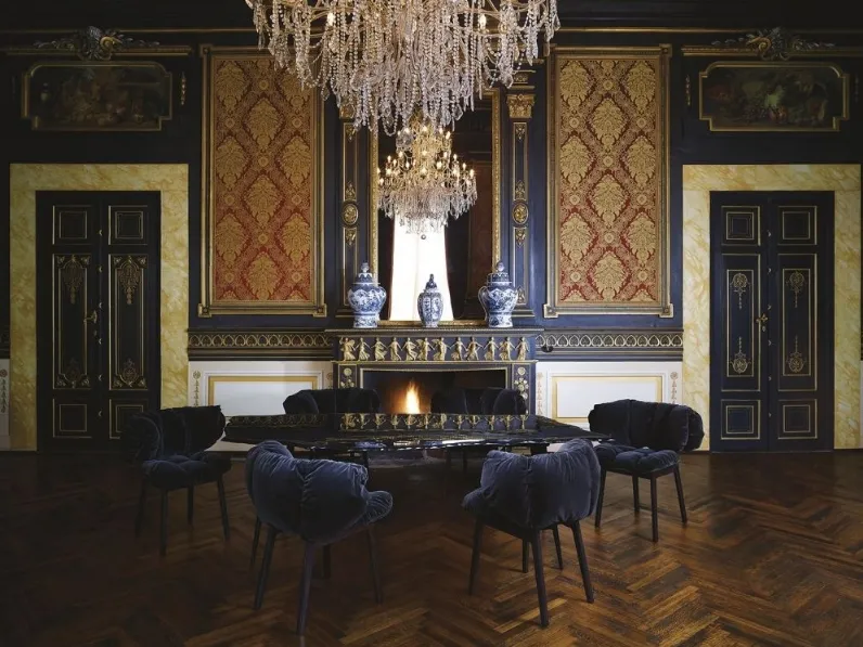 Sedia di design Blue Velvet di Edra