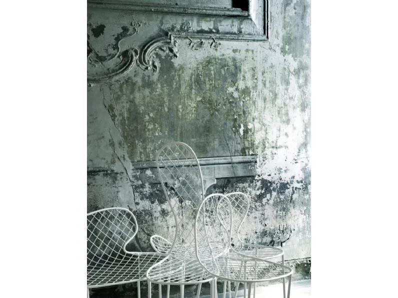 Sedia in metallo verniciato Family Chair di Living Divani