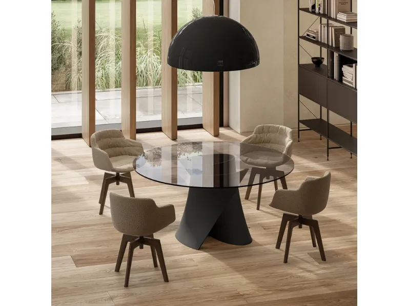 Sedia Flow Chair Textile di MDF Italia